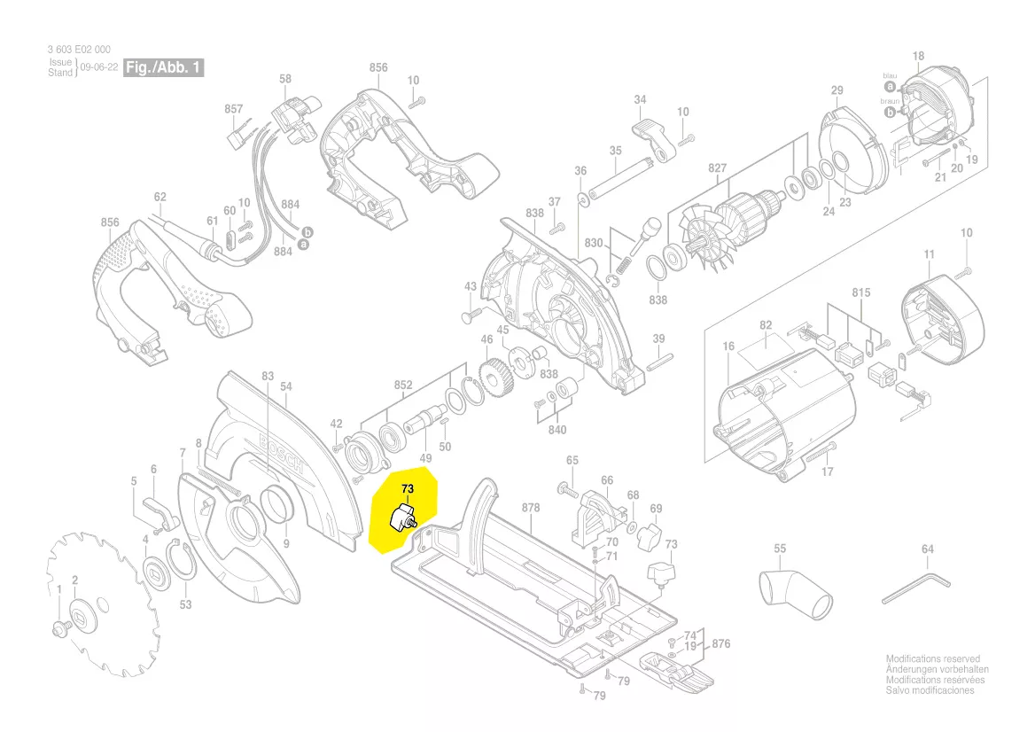 vis oreille PKS 55, PKS 55A, PKS 66AF